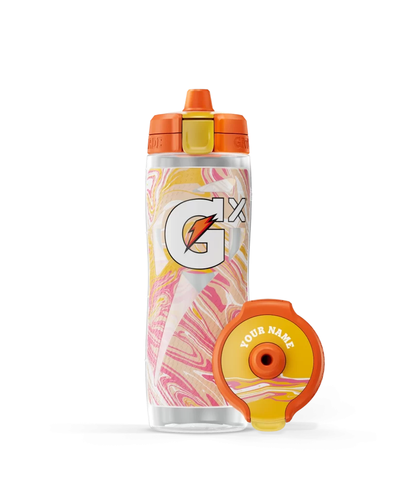 Gatorade Pastel Orange GX Bottle Special Edition