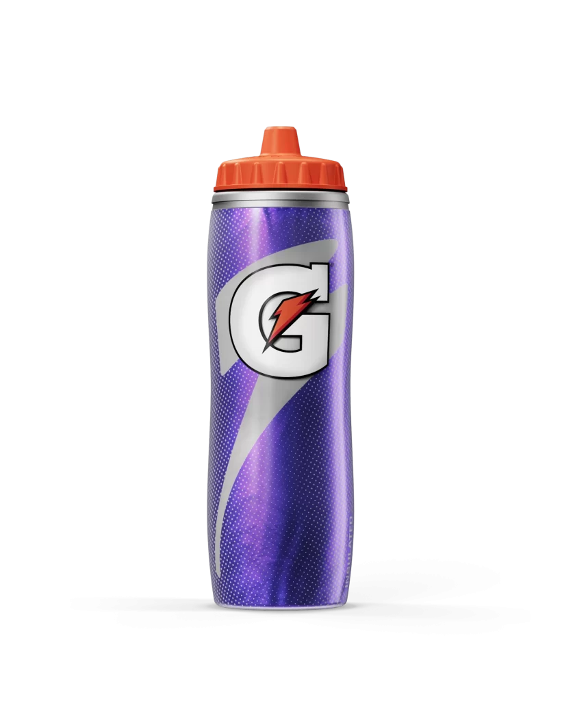 Gatorade Purple Insulated Bottle Product Shot