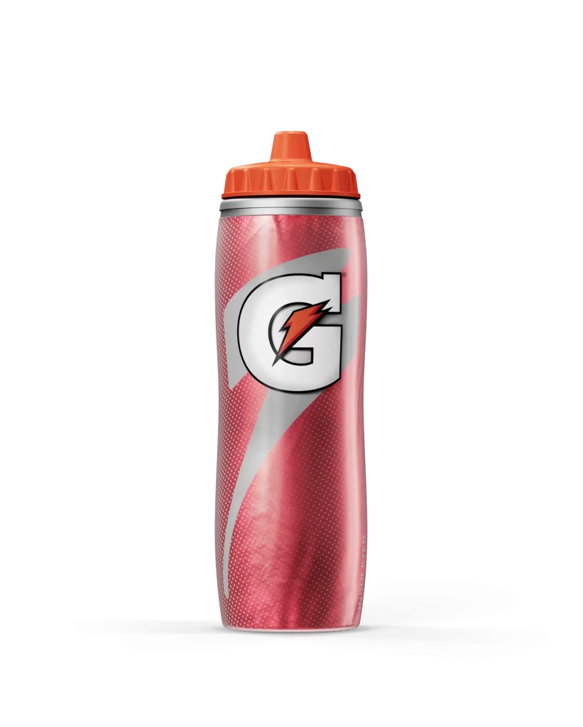 Gatorade Red Insulated Bottle Product Shot