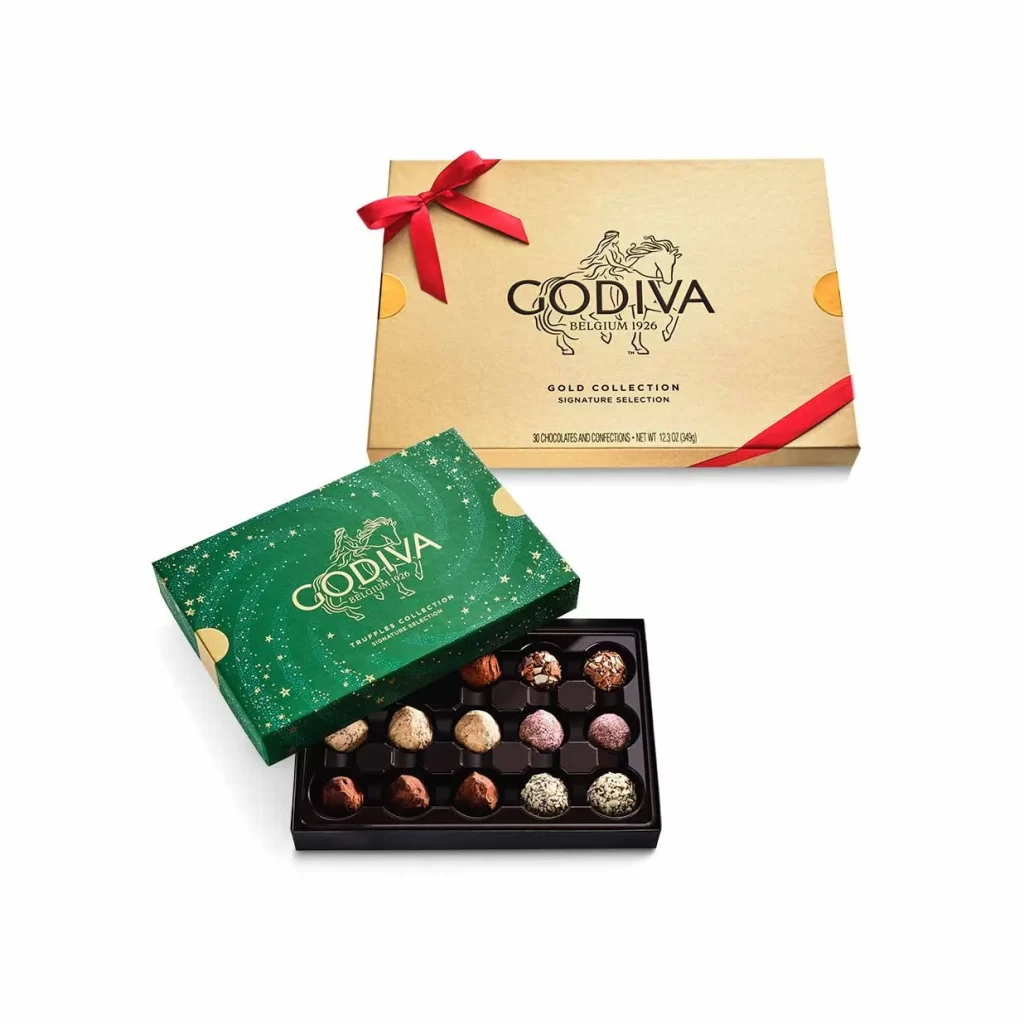 Godiva Perfect Pair Gift Set Packaging