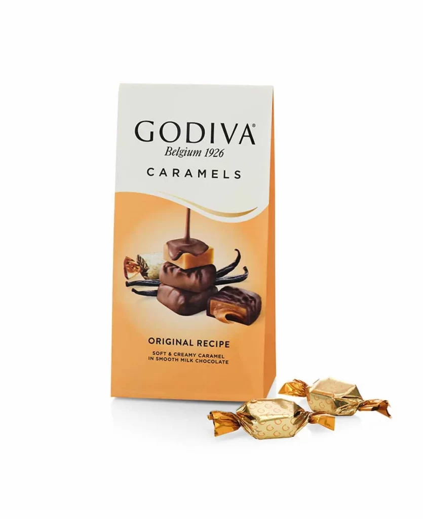 Godiva Pure Bliss Chocolate Gift Basket Classic Ribbon Packaging
