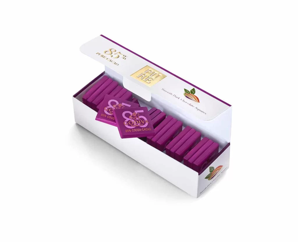 Godiva Pure Gift Set Packaging