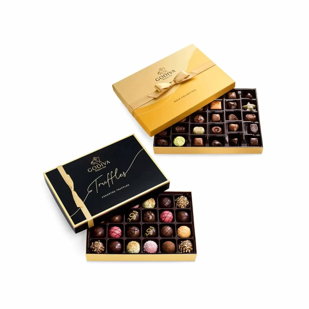 Godiva Signature Chocolate Tasting Gift Set Packaging