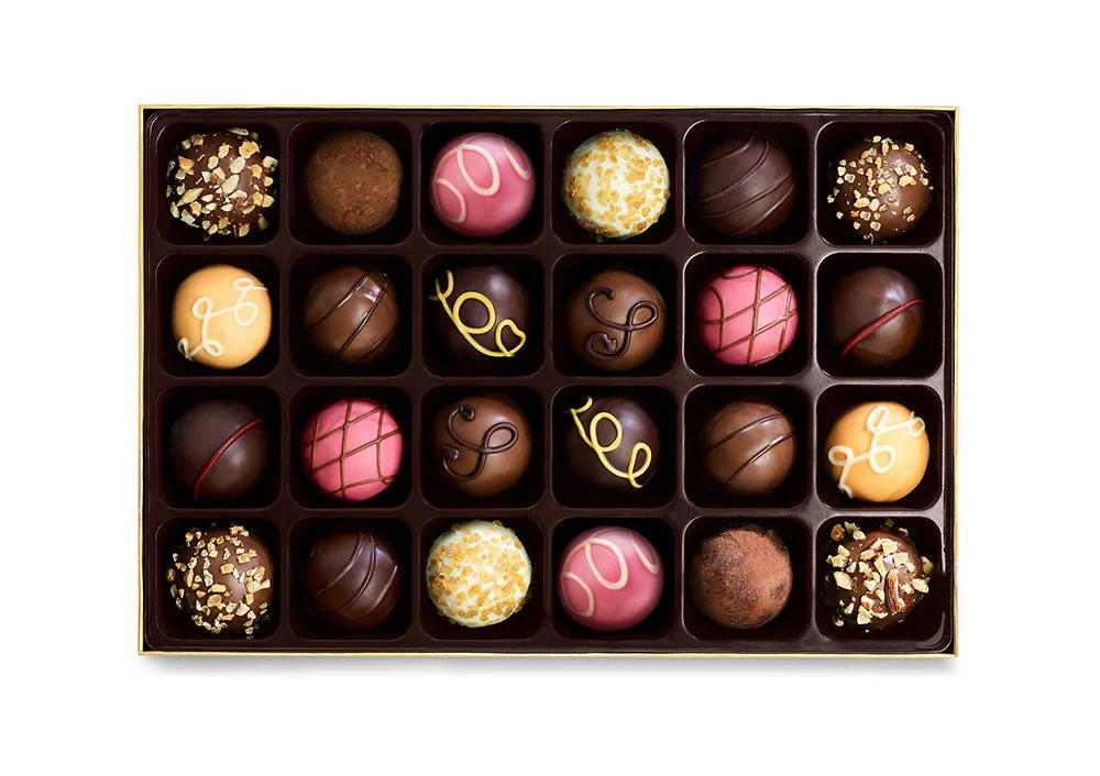 Godiva Signature Chocolate Truffles Gift Box 24 pc. Packaging