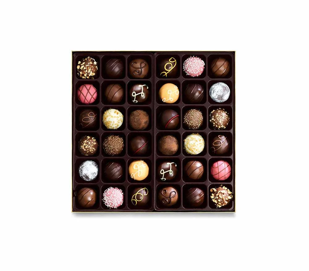 Godiva Signature Chocolate Truffles Gift Box 36 pc. Packaging