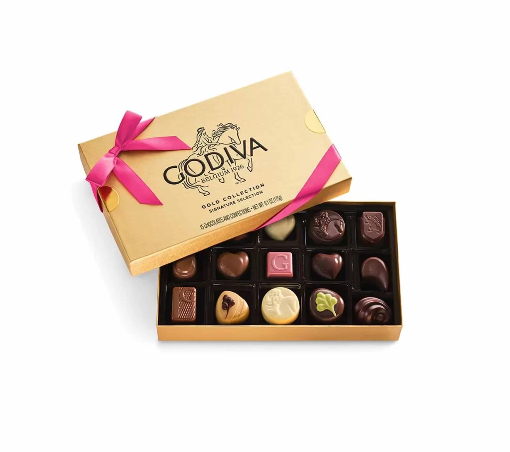 Godiva Spring Celebration Trio Gift Set Packaging