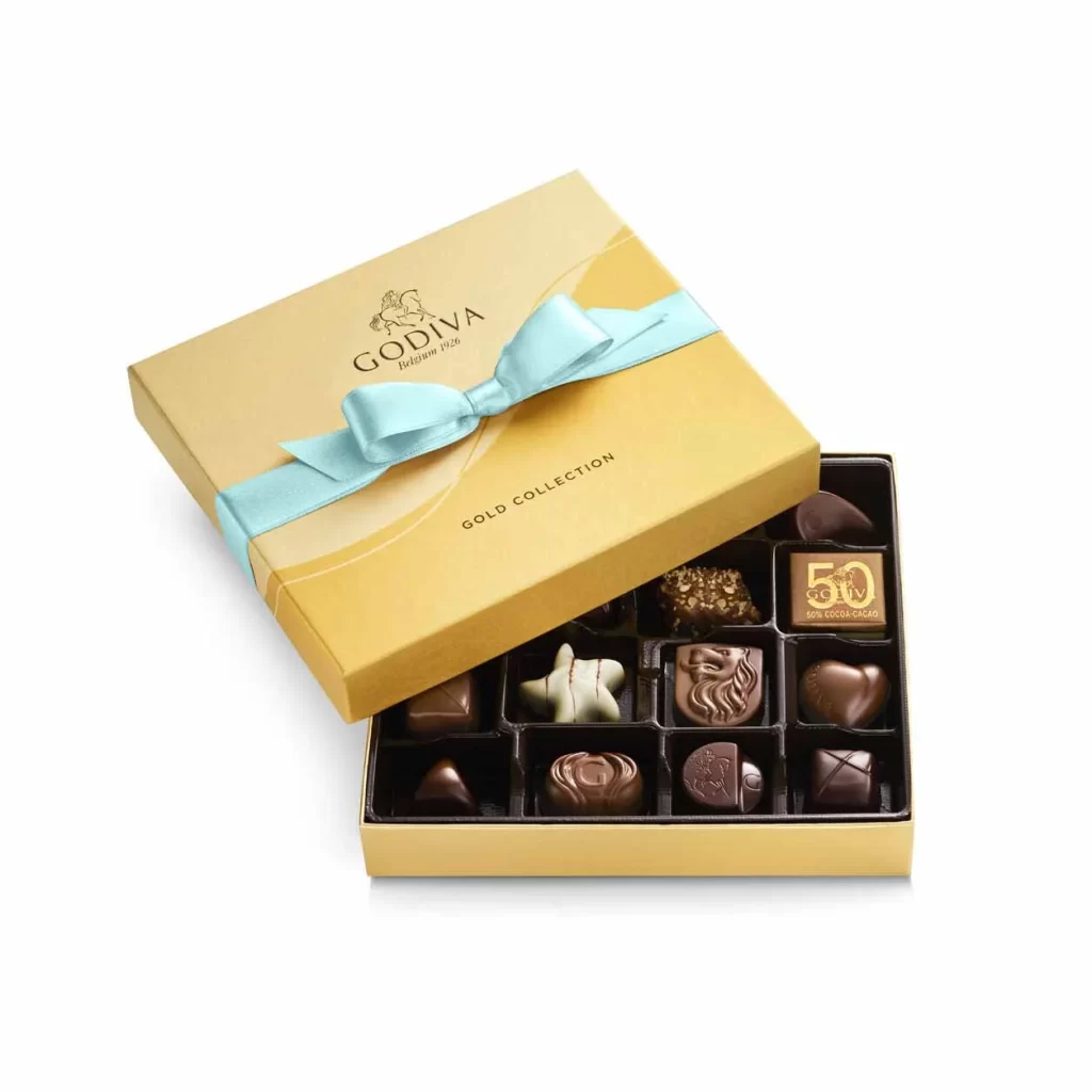 Godiva Spring Classics Gift Set Packaging