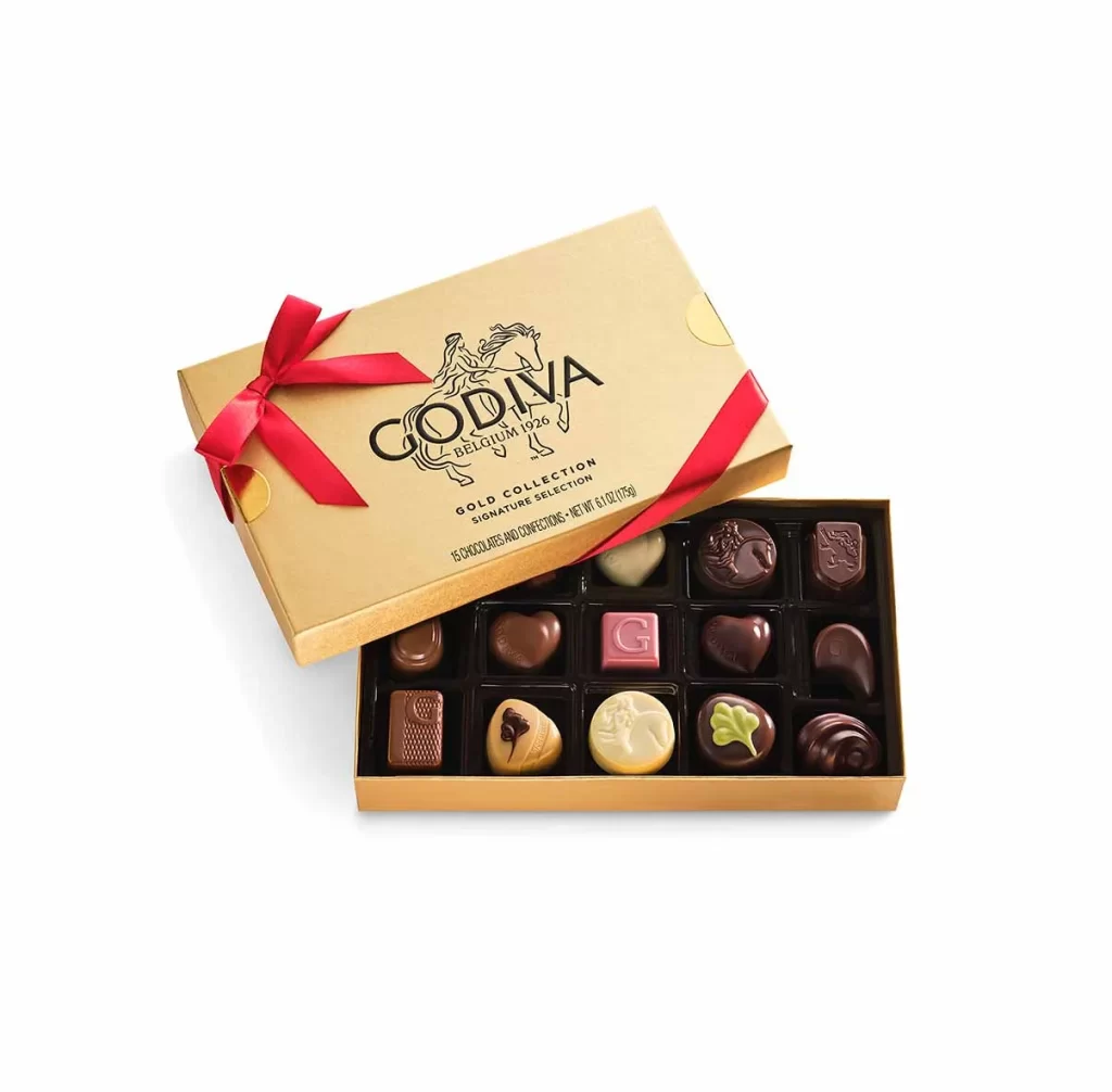 Godiva The Ultimate Holiday Trio Gift Set Packaging