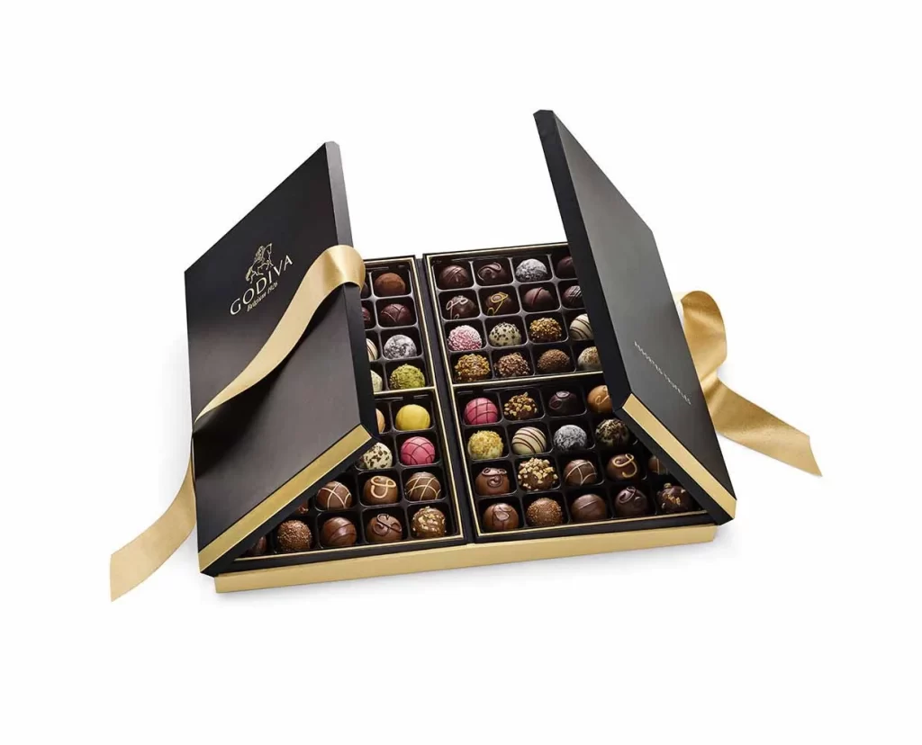 Godiva Ultimate Truffle Collection 80 pc. Packaging