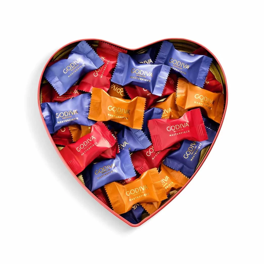 Godiva Valentines Day Masterpiece Truffle Gift Set Packaging