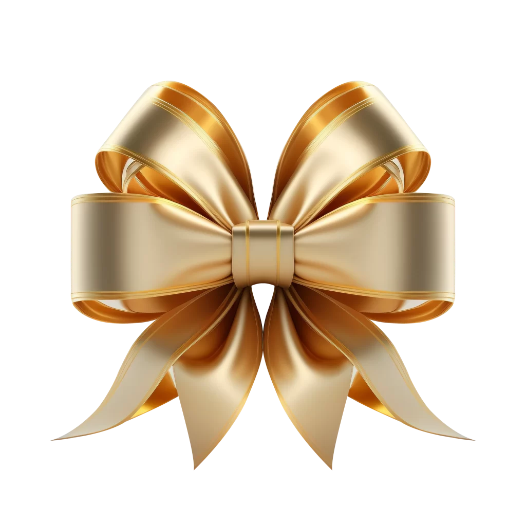 White Ribbon 3D Background