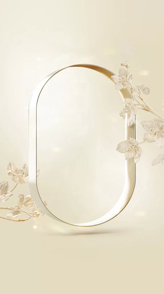 Gold 3D Soft Gradient Background
