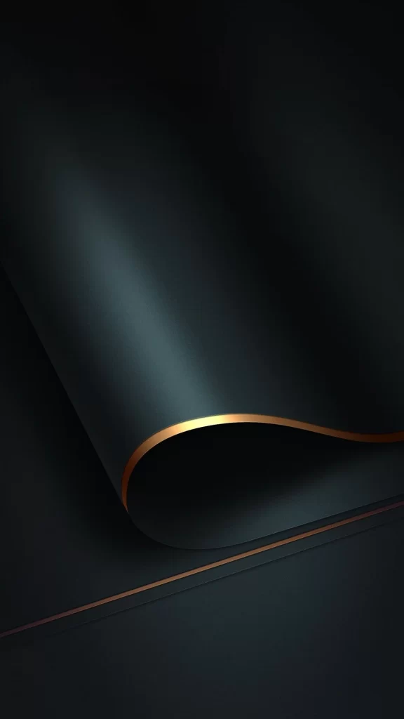 Gold Flow 3D Background