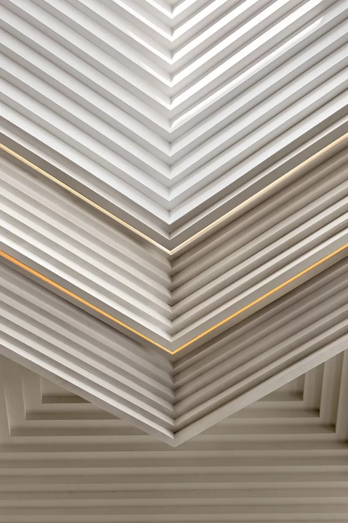 Gold Geometric Background