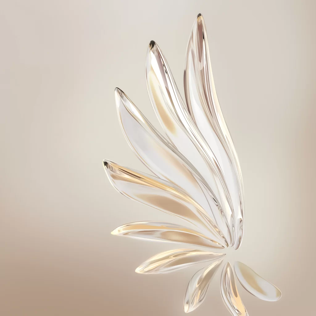 Gold Light 3D Background