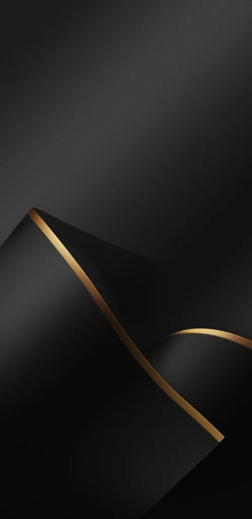 Gold Line Abstract Background