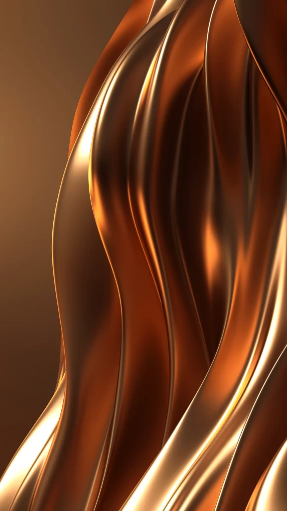 Gold Minimal 3D Background