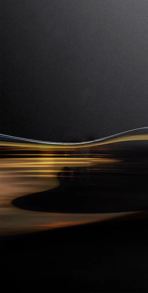 Black Curve Layered Abstract Background