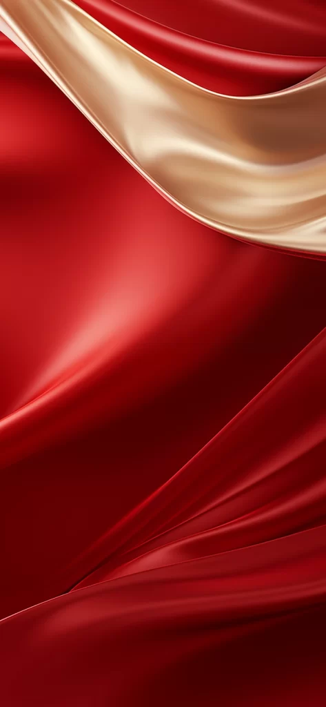 Red Moody Flow Abstract Background
