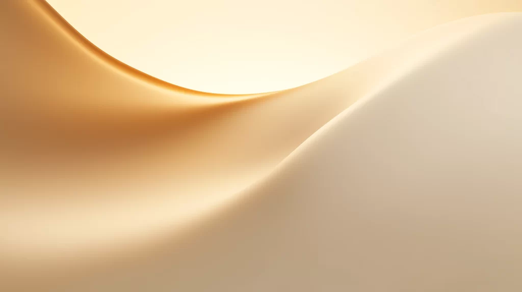 Orange Curve Gradient Abstract Background