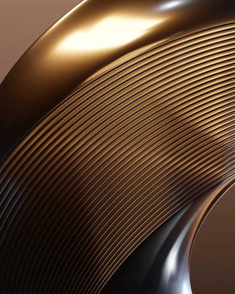 Gold Warm 3D Background