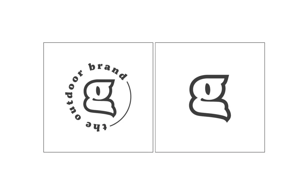 Goosebeak Circle Badge Logo