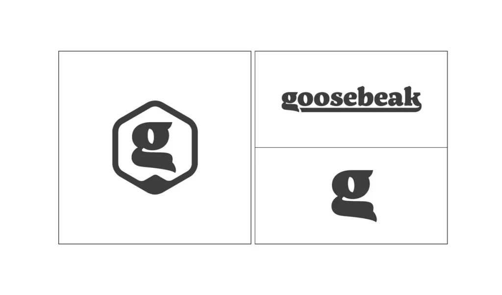 Goosebeak Hexagon G Logo