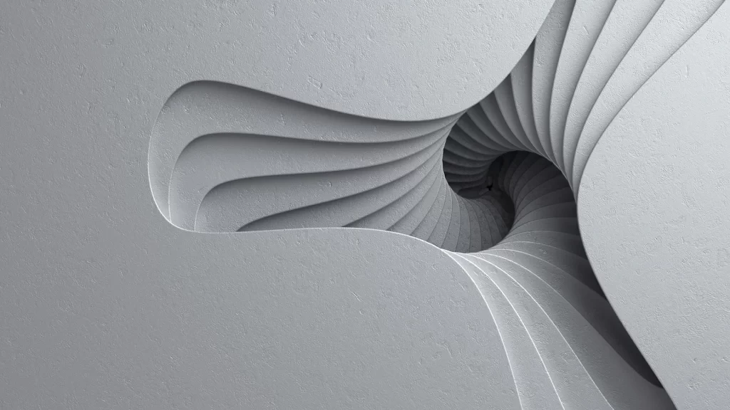 Gray Blur 3D Background