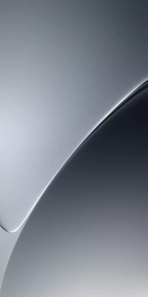 Gray Smooth Curve 3D Background