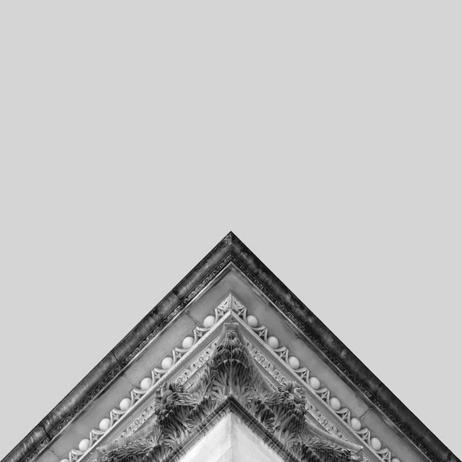Stone Architectural Corner Carving