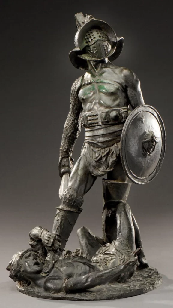 Brown Antique Sculpture