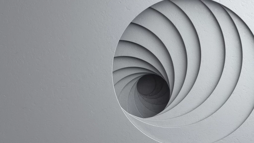 Gray Flow Geometric Background