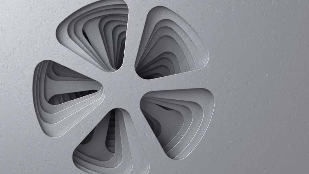 Gray Gradient Geometric Background