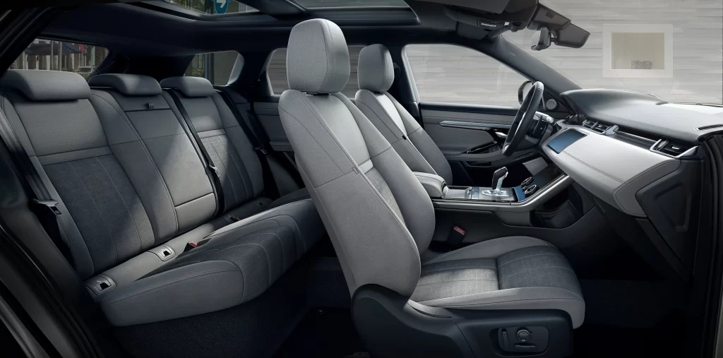 Gray SUV Interior Seats Cargo View