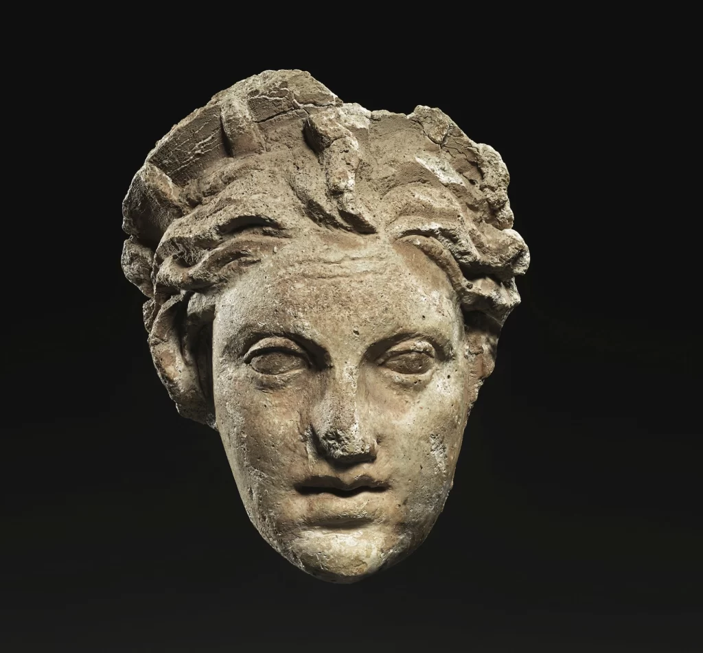 Beige Marble Sculpture