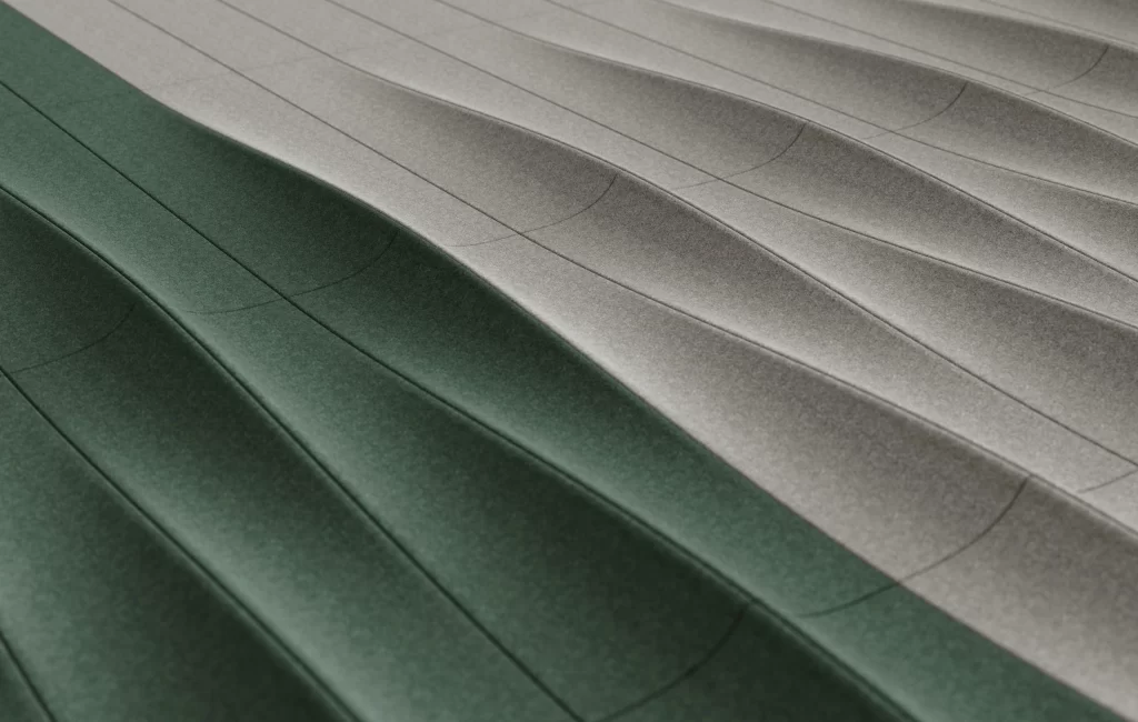 Gray Blur Line 3D Background