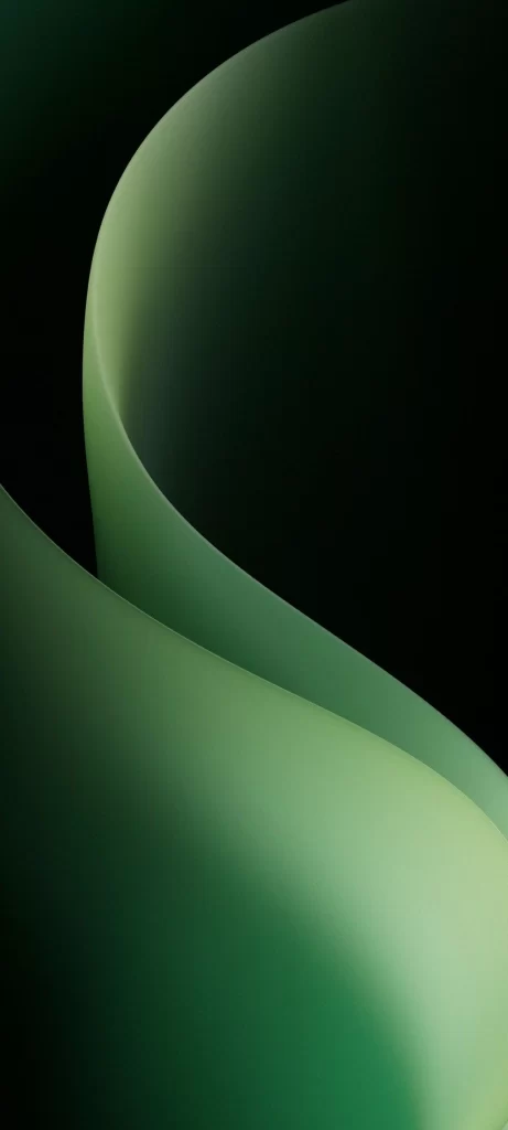 Green Abstract Glow Gradient Background