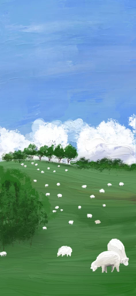 Green Clean Nature Background