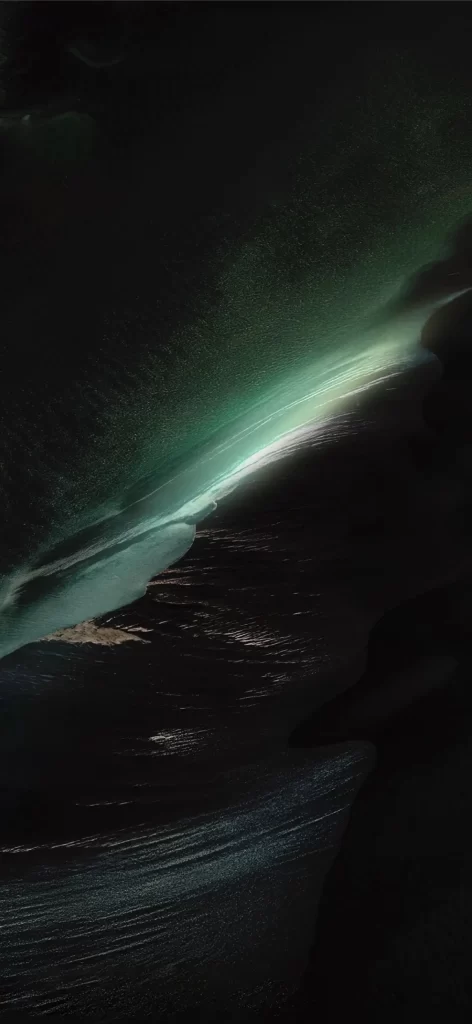 Black Flow Layered Abstract Background