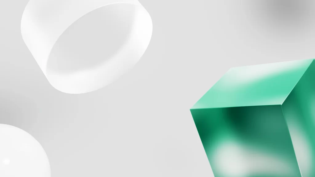White Cube Background