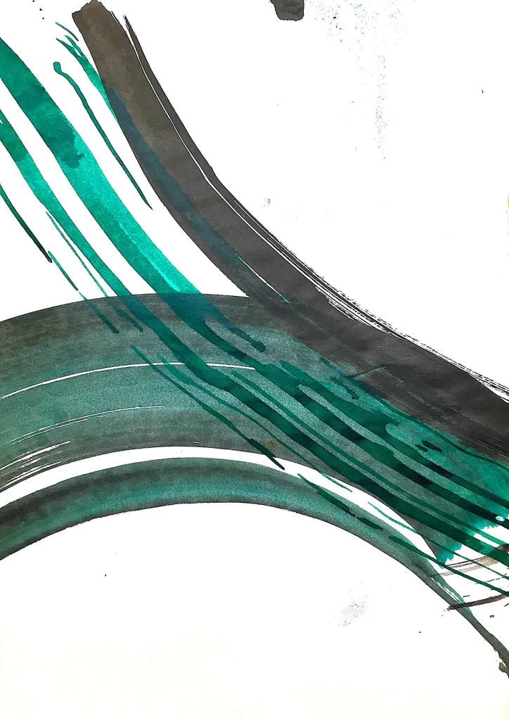 White Minimal Curve Abstract Background