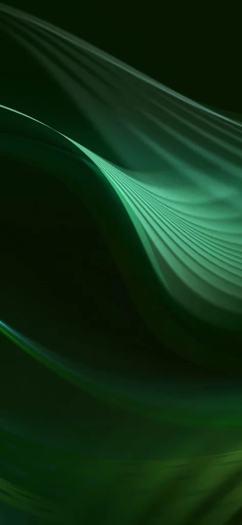 Green Flow Abstract Background