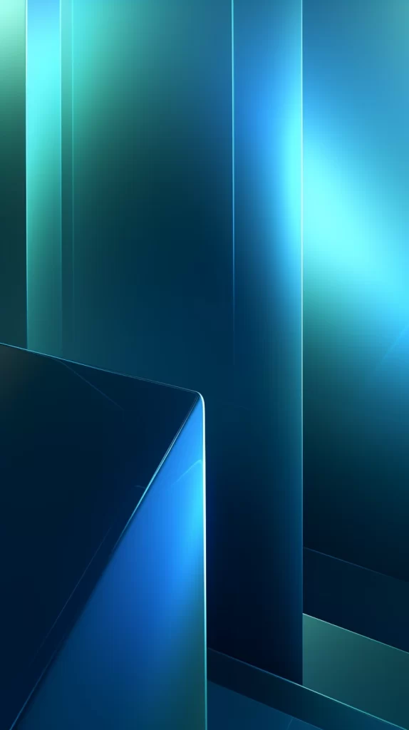 Cyan Geometric Background