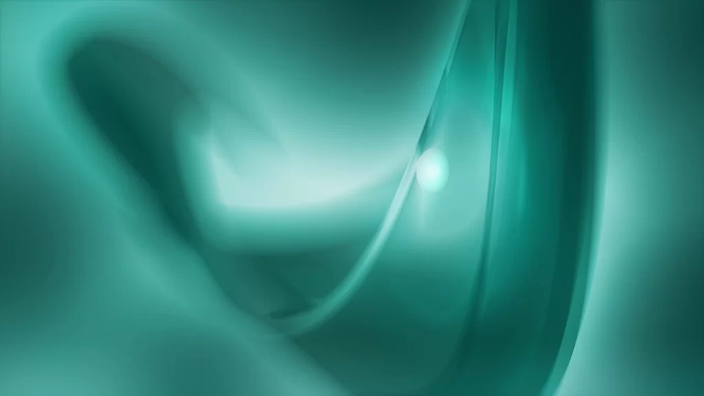 Green Glow Abstract Background