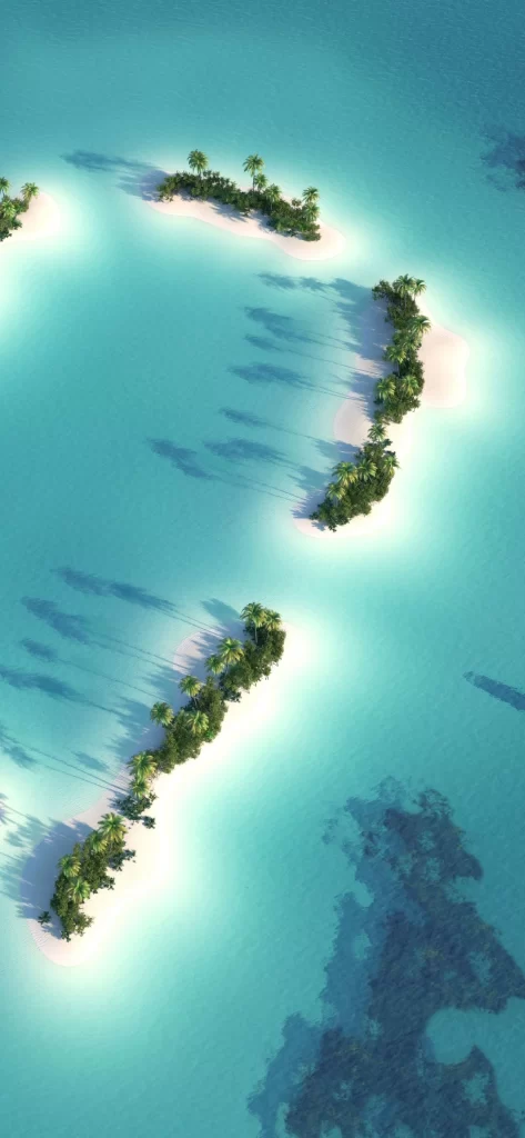 Green Gradient 3D Background