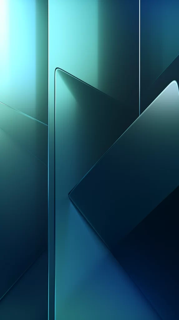 Blue Smooth Liquid 3D Background