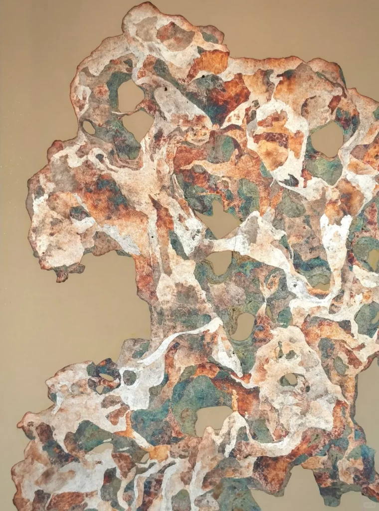 Orange Marble Gradient Background