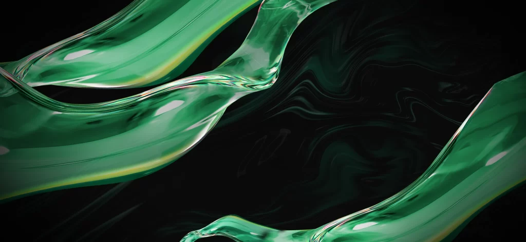 Green Rich 3D Background