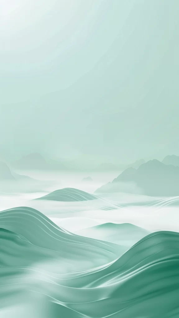 Green Subtle 3D Background
