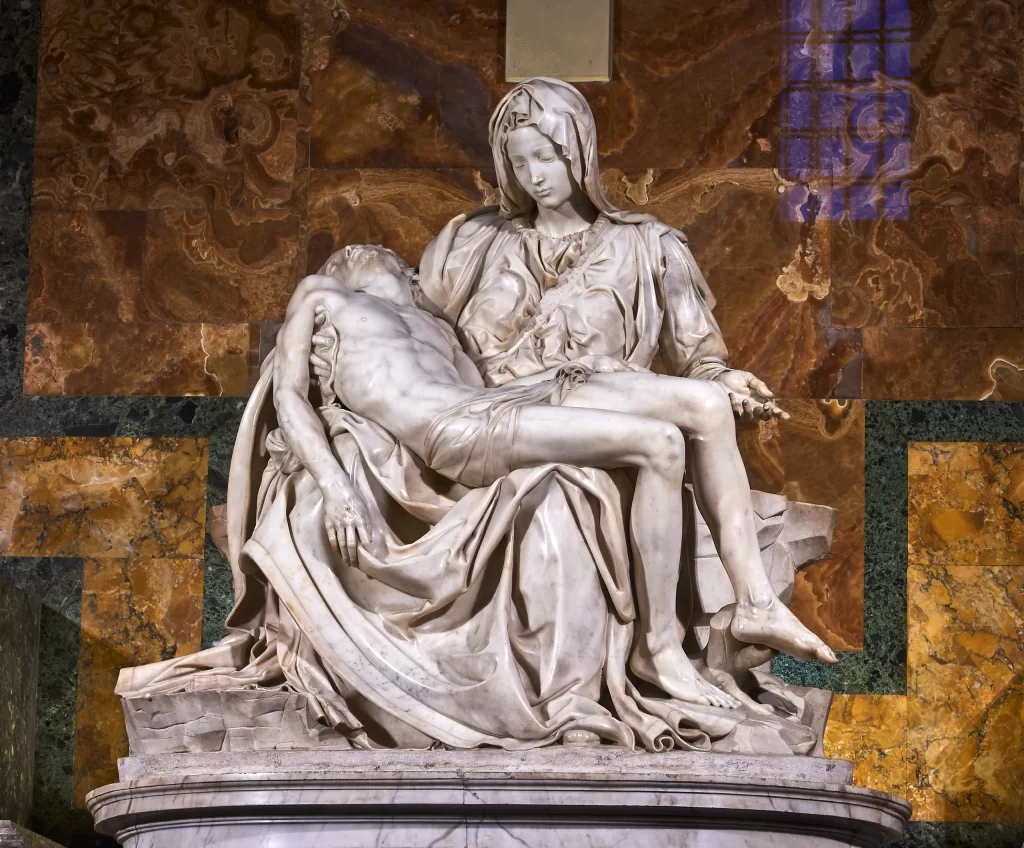 White Marble Statue